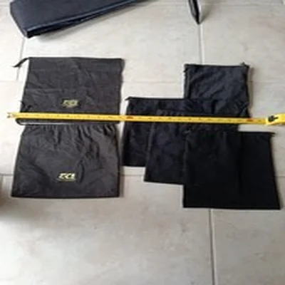 6 Soft draw string Reel Bags Fishing Reel Bag