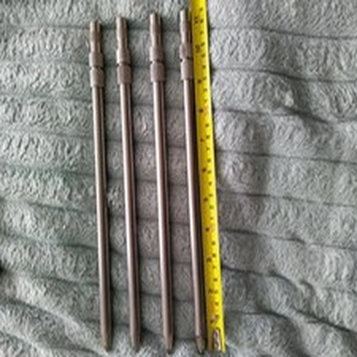 Solar Stainless Bank sticks/ Pod Legs Excellent ❣️