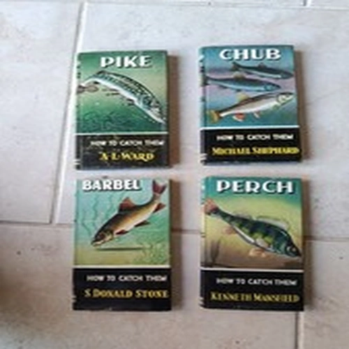 How to Catch Them Fishing Books Pike,Chub,Barbel,Perch