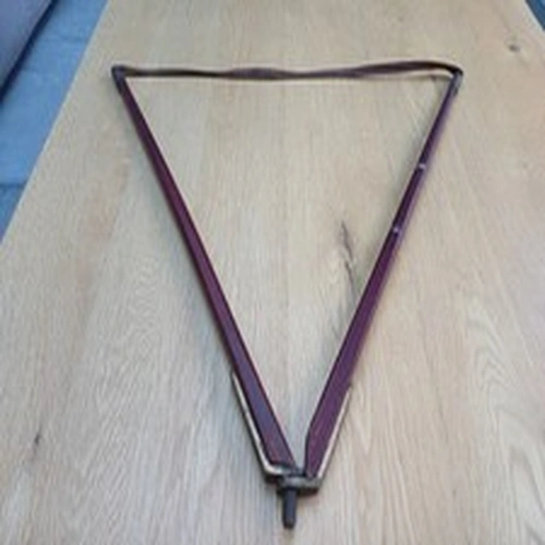 VINTAGE HARDWOOD LANDING NET HEAD WITH BRASS FITTINGS- NO NET OR HANDLE