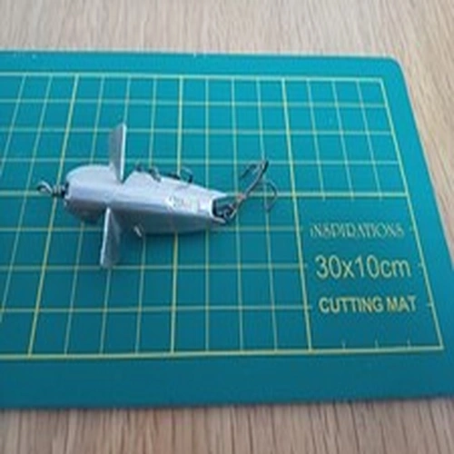 VINTAGE DEPOSSE STAMPED FISHING LURE. MADE IN FRANCE