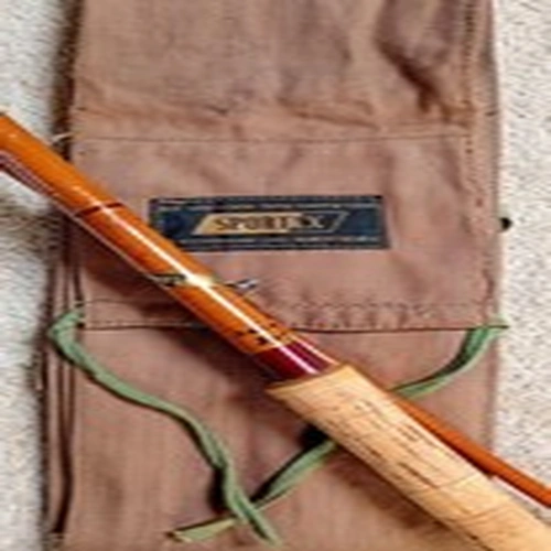 Vintage Sportex 'Salar' Spinning Fishing Rod 9ft Salmon Pike Trout Superb!