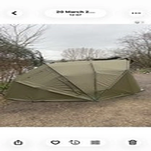 Worlds Largest Fishing Bivvy | 4 man size | Free 2nd Skin