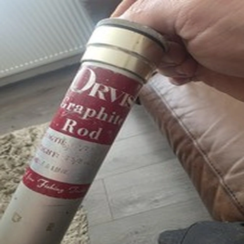 Vintage Orvis Graphite Fly Fishing Rod 9 1/2 Ft 8# Presentation Number 0677