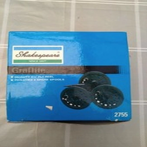 SHAKESPEARE   GRAFLITE  2755    FLY REEL  + 2 SPOOLS 