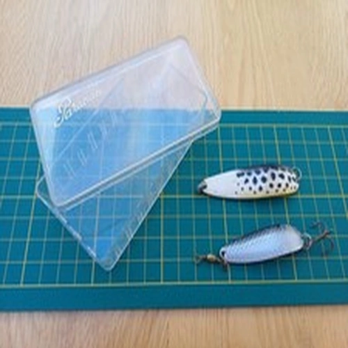PAIR OF VINTAGE PARAVAN SALAMANDER LURES IN PARAVAN STAMPED RETAIL BOX