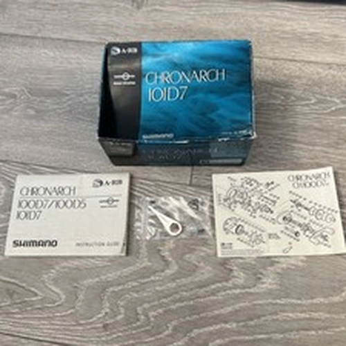 Shimano Chronarch 101D7 Reel Box Only NO REEL  with Instruction Guide 
