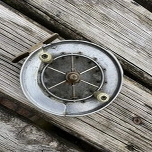 Vintage Allcocks Aerial Popular Centrepin Fishing Reel