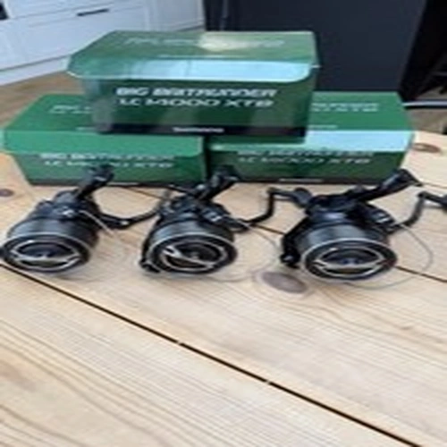 3 x Shimano Big Baitrunner 14000 XTB LC Carp Fishing Reels ,  ESP Syncro Line