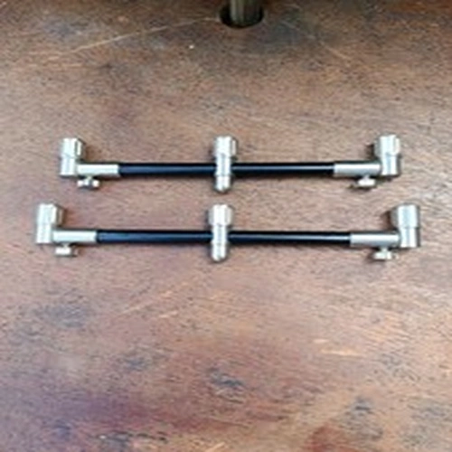 Summit Tackle Cobalt Black Adjustable 3 Rod Buzz Bars Carp Fishing Tackle