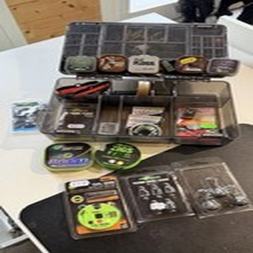 Korda Tackle Box Fully Loaded Carp Fishing Tackle, Leads, Rig Bits & Accessories