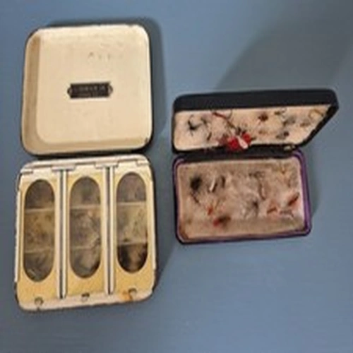 Vintage Fishing Tackle Farlow & Co and G Jeffery & Sons Fishing Flies