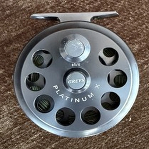 Hardy/ Greys Platinum X #5/6 fly reel and line
