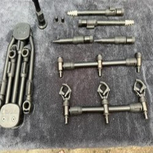 Fox Black Label QR Pod -3 Rods With Adjustable Buzz Bars,Nash Locking Butt Rests