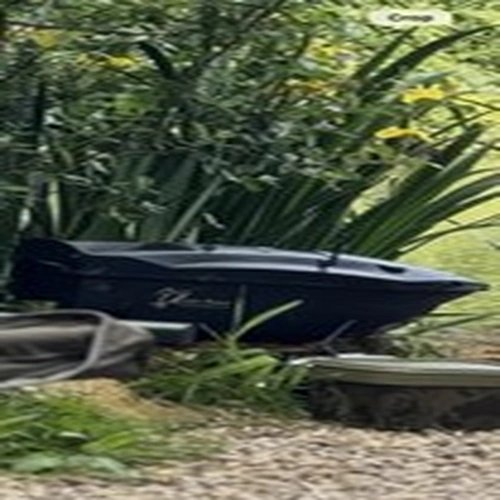 Lake Reaper Fishing Bait Boat (black) with Camouflage Bag