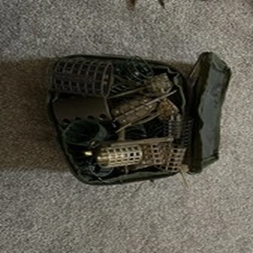 Fishing Bag With Feeders And Weights