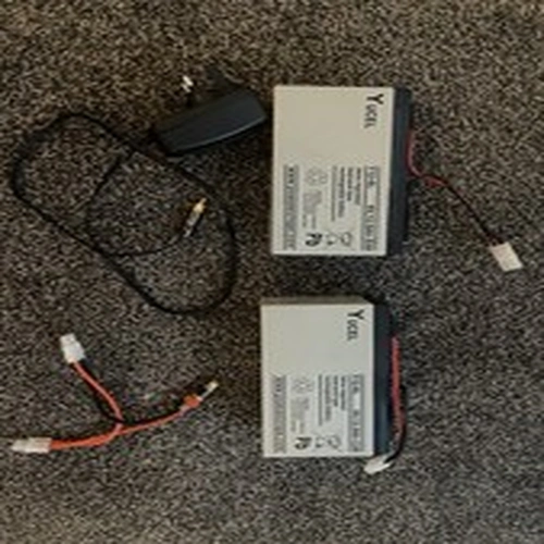 2 x 6V 12 amp Batteries to fit Angling Technics Microcat & Technicat Bait Boats 