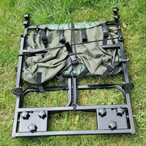 Shimano Fold Away Fishing Barrow Trolley 2 Wheel Green/Black with Carry Bag