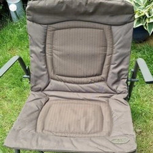 Nash Green Fishing Chair Folding Adjustable Water Repellent Headrest 80x60x80