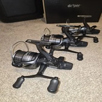3 x Shimano Baitrunner DL 10000 RB Carp Fishing Reels - Excellent Condition