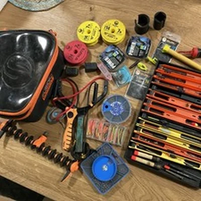 Job Lot Of Match Pole Fishing Tackle Guru Reaper Catapult Preston Powerline