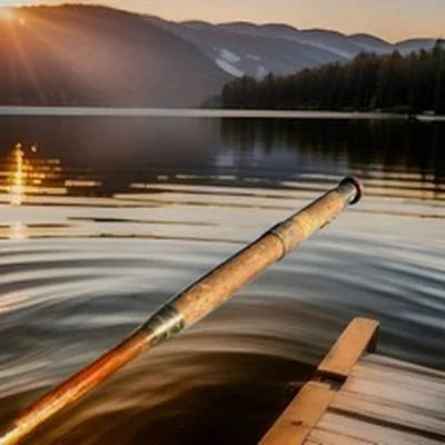 Antique Hardy Fly Fishing Rod 3 Piece +Spare Tip 10.8ft Greenheart & Bag Hardy's