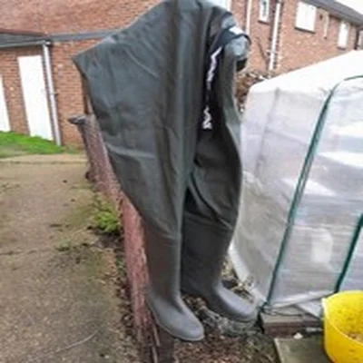 Vass Chest 600/70 Waders Size 44 UK 10 No Leaks Good Condition