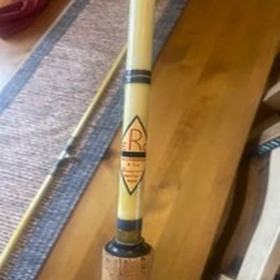 VINTAGE E. R. CRADDOCK & CO LTD FISHING ROD WITH BAG