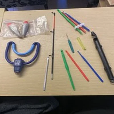 Lob Lot Fishing Tackle Preston Rod Rest Quiver Tip and Disgorges