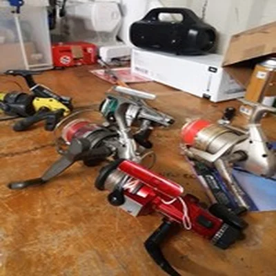 Used Sea Fishing Reels X 5