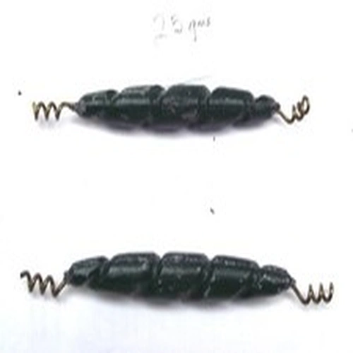 2 Jardine 25 gms spiral spinning leads