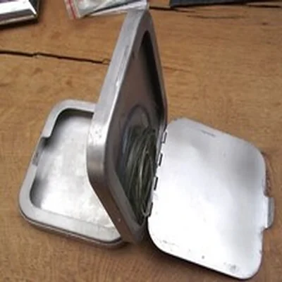 Richard Wheatley silmaloy cast containers, 2    examples