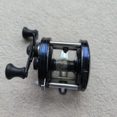 abu garcia ambassadeur, blue, left hand wind, made in Sweden