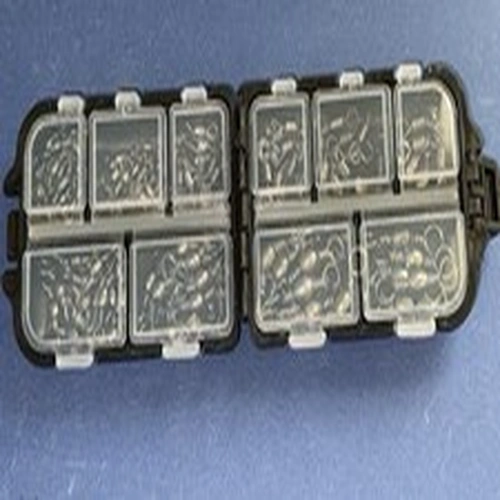 A COLLECTION OF SWIVELS IN  CUSTOM BOX