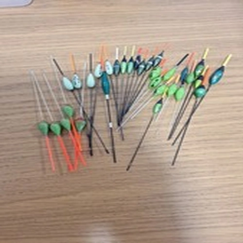 Pole Float Joblot X 31 Green Mix