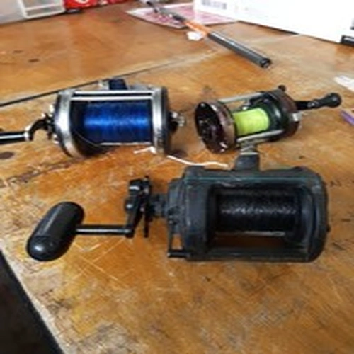 3 Multiplier Fishing Reels 