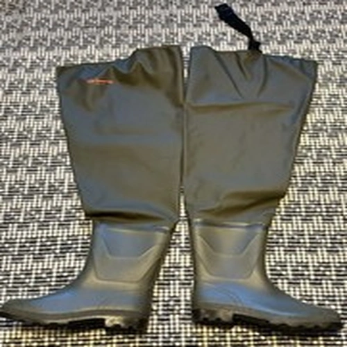 Ron Thompson Men's Nylon Hip Waders Size 11/12 Size 47 - Excellent Condition