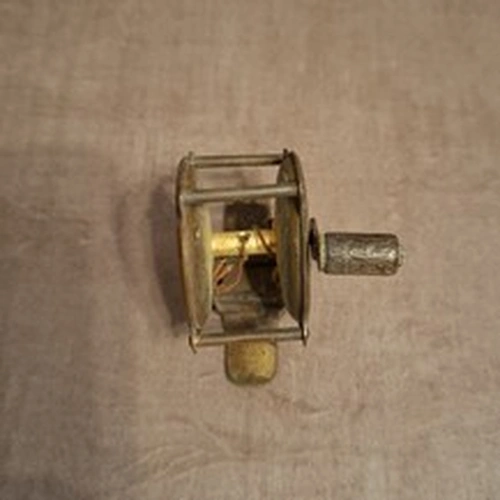 Old (possibly Brass) Fishing Reel (Small)