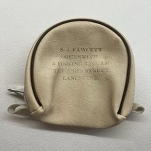 S.J Fawcett Gunsmith Lancaster Fishing Fly Reel Case