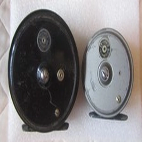 PRIDEX 2 FISHING REELS BY PRIDEX BRAND IN GOOD CLEAN CONDITION