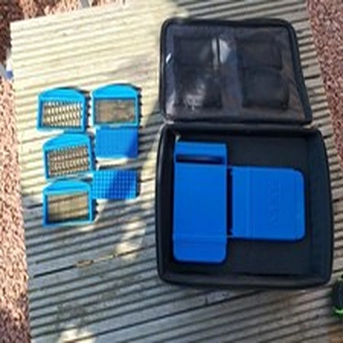 MAP Meat Cutter Case And Meat Cutter With Blades And Cubes