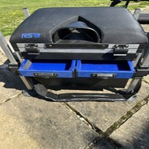Preston Innovation Fishing Box Seatbox X6S On box RS3 Carp Tackle/Foot rest/tray