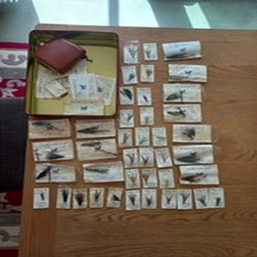 Vintage Fishing J S Sharpe "Scottie" Tube Fly Collection