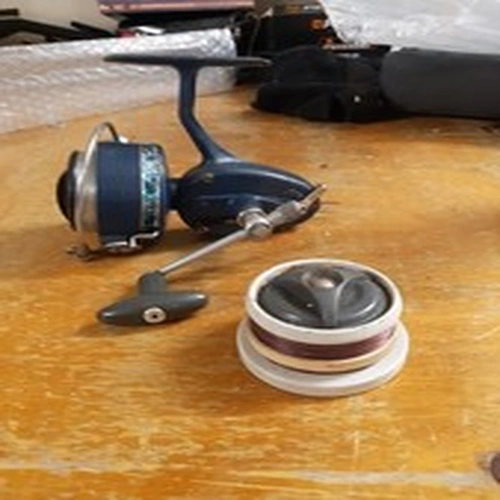 Mitchell 410A Vintage Fishing Reel Fixed Spool with Spare Spool