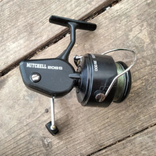 Mitchell 208S 200 Series Spinning Reel Black Anti-Reverse 1 Bearing Right
