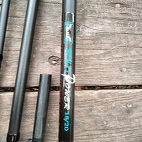Bolo Power 18/20 20ft Carbon Fibre Fast Action Spinning Rod 4pc & Bag