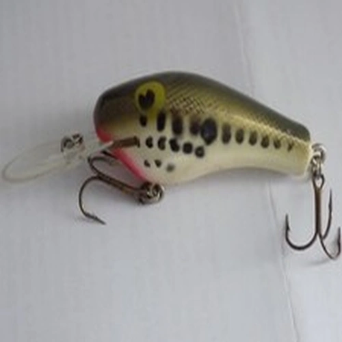 Vintage 1987 POE'S SUPER CEDAR Baby Bass Lure