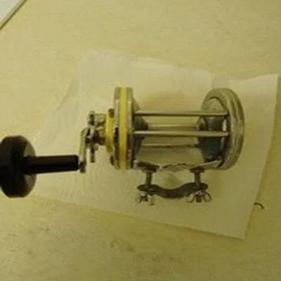 Mitchell 624 Captain Sea Fishing Reel with Rod Clamps