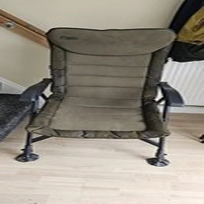 Sonik Sktek Folding Recliner Carp Fishing Chair Camo Green