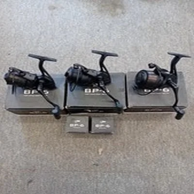 nash bp6 reels x 3 and 2  spare spool